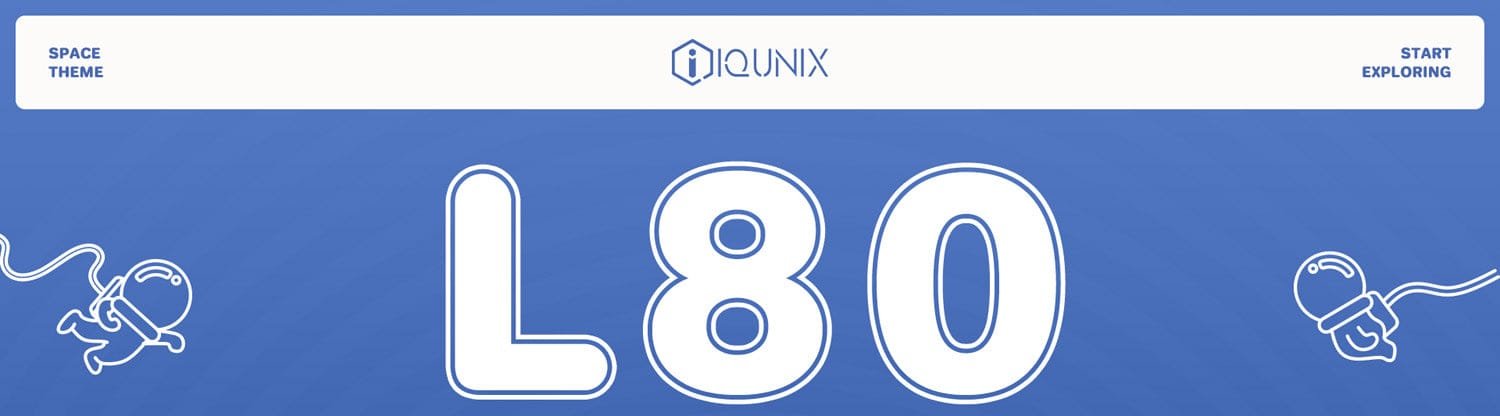 L80 SPACE THEMED Mechanical Keyboard L80 Comis Traveller