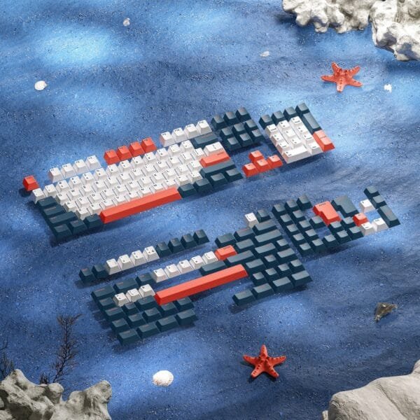 IQUNIX Coral Sea PBT Keycap Set