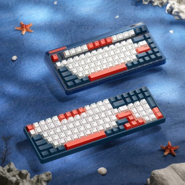 IQUNIX Coral Sea PBT Keycap Set