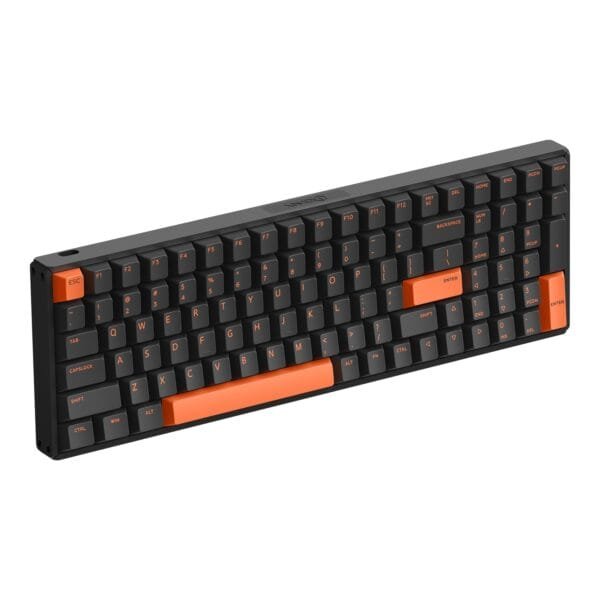 IQUNIX F97 Black Tangerine Wireless Mechanical Keyboard