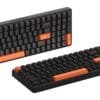 IQUNIX F97 Black Tangerine Wireless Mechanical Keyboard