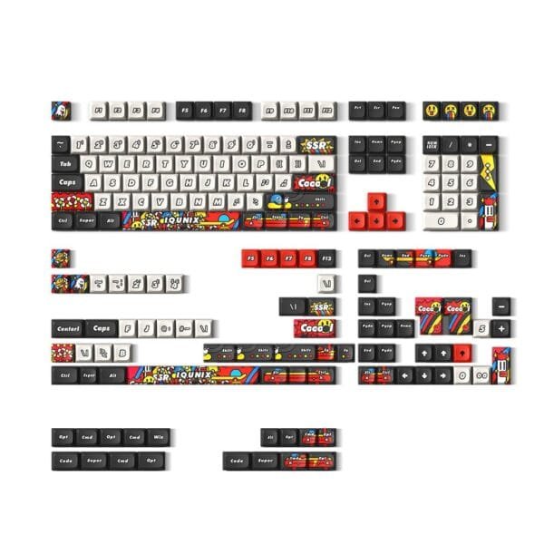 iqunix-graffiti-diary-pbt-keycap-set-792268 IQUNIX Graffiti Diary PBT Keycap Set