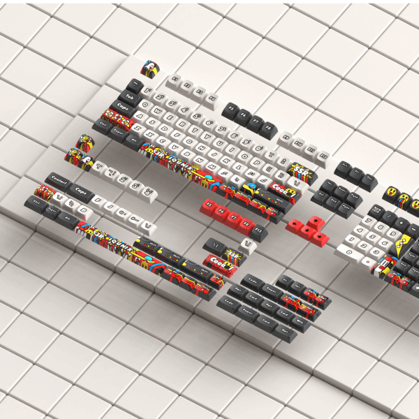 iqunix-graffiti-diary-pbt-keycap-set-845107 IQUNIX Graffiti Diary PBT Keycap Set