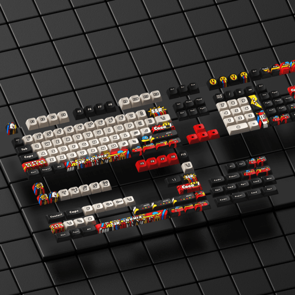 iqunix-graffiti-diary-pbt-keycap-set-935401 IQUNIX Graffiti Diary PBT Keycap Set