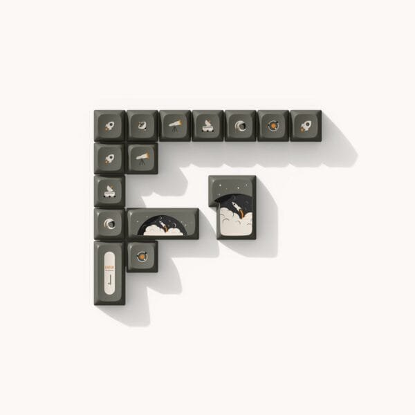 IQUNIX Hitchhiker PBT Keycap Set