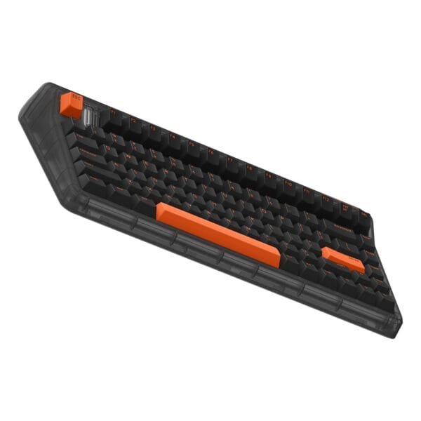 IQUNIX OG80 Black Tangerine Wireless Mechanical Keyboard