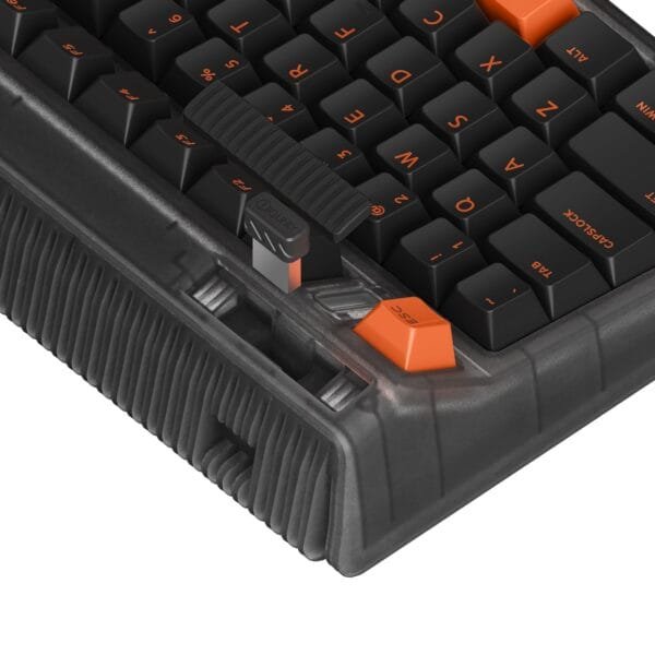 IQUNIX OG80 Black Tangerine Wireless Mechanical Keyboard