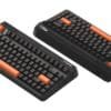 IQUNIX OG80 Black Tangerine Wireless Mechanical Keyboard