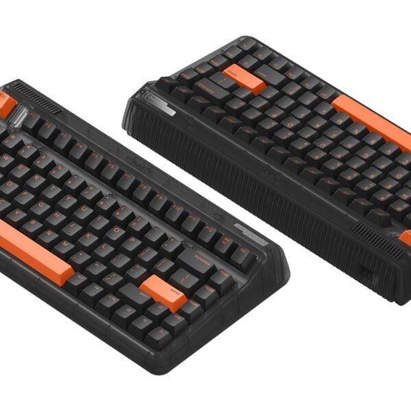 IQUNIX OG80 Black Tangerine Wireless Mechanical Keyboard
