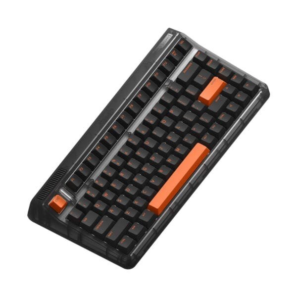 IQUNIX OG80 Black Tangerine Wireless Mechanical Keyboard