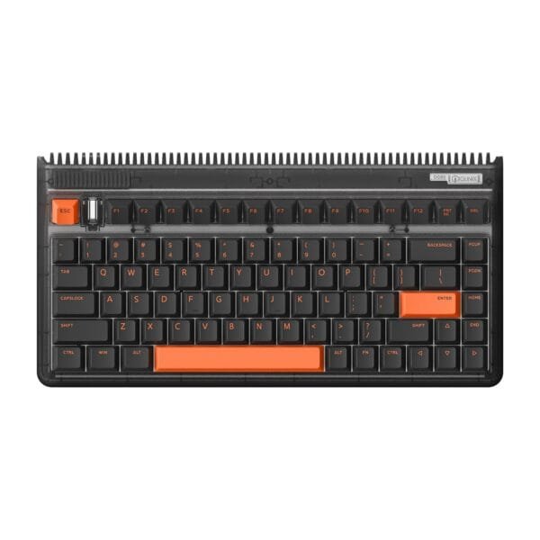 IQUNIX OG80 Black Tangerine Wireless Mechanical Keyboard